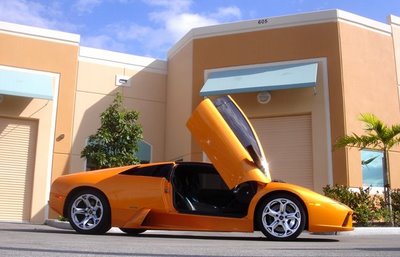 Orange Small Penis Car